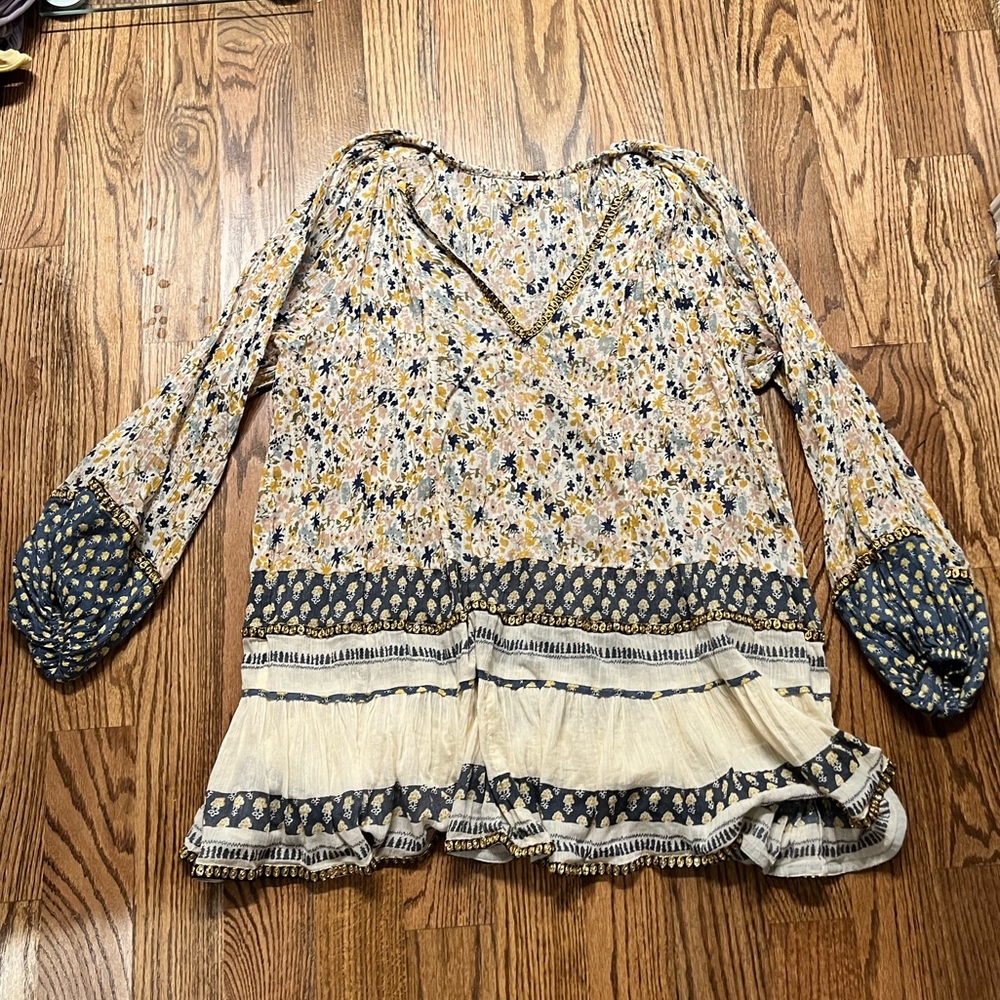 Women’s Free People Floral Tunic